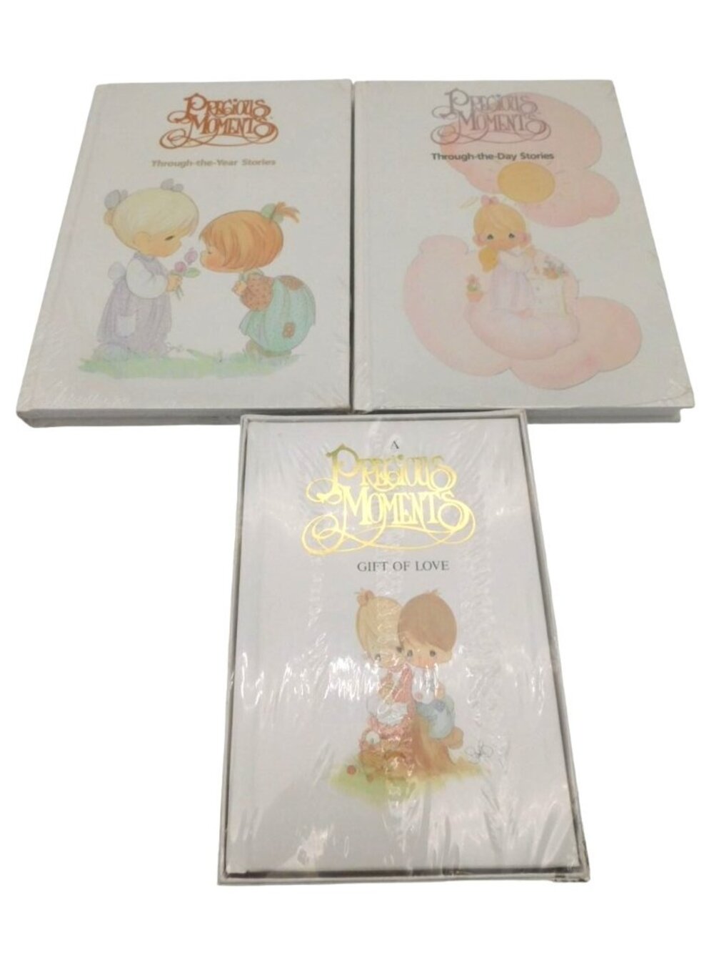 Precious Moments Hardcover Book Set Sealed Through The Year Stories Gift Of Love